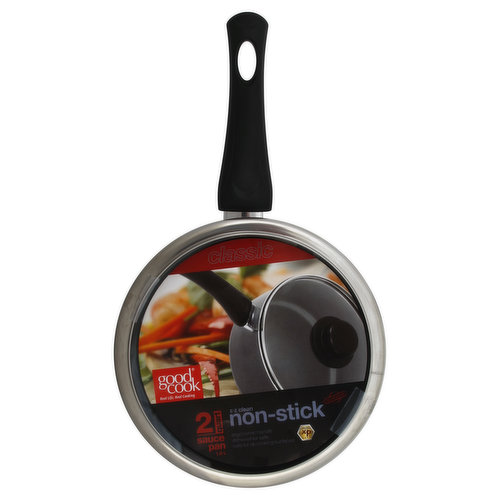  Non-Stick Aluminum 2 Handle Cooking Sauce Pot w/Glass