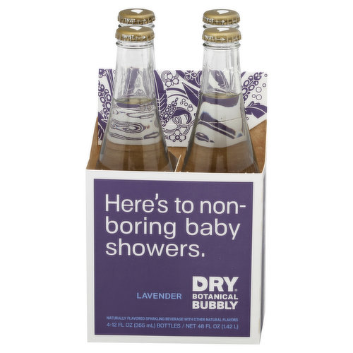 DRY Sparkling Beverage, Lavender