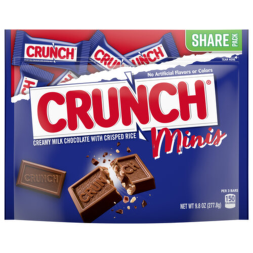 Crunch Bar, Minis, Share Pack