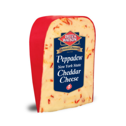 Dietz & Watson Peppadew New York State Cheddar Cheese - Brookshire's