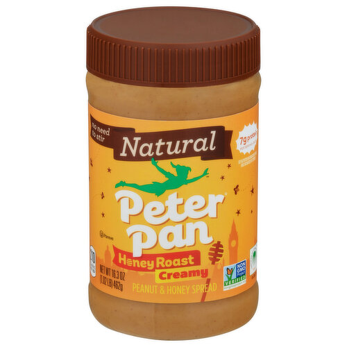 Peter Pan Peanut & Honey Spread, Honey Roast, Creamy