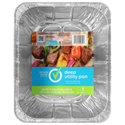 Simply Done Utility Pan, Deep