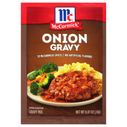 McCormick Gravy Mix, Onion Gravy