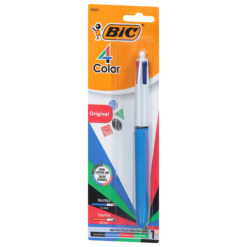 CLASSIC BIC BRAND TWO COLOR PEN RED AND BLACK