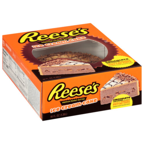 Reese's Ice Cream Cake, Peanut Butter, Premium