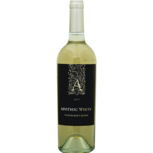 Apothic Winemaker's Blend, White, 2015