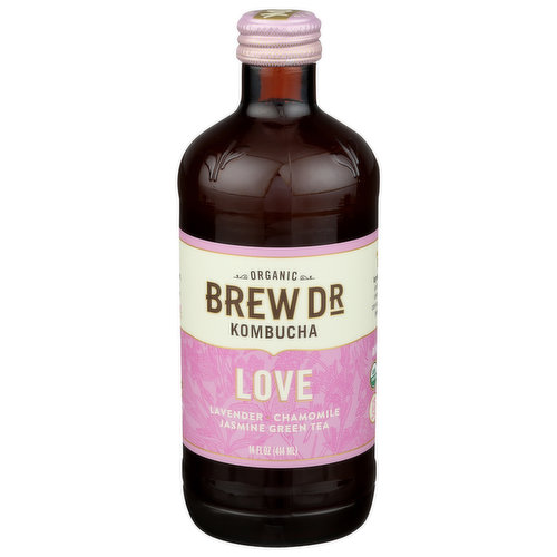 Brew Dr. Kombucha, Organic, Love