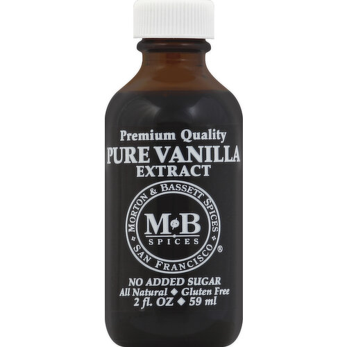 Morton & Bassett Vanilla Extract, Pure