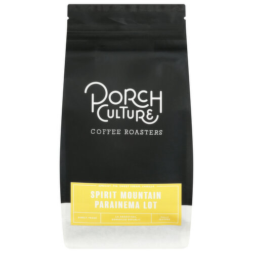 Porch Culture Coffee Roasters Coffee, Whole Bean, Spirit Mountain