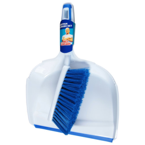 Quickie DUST PAN AND BRUSH SET LARGE in the Dustpans department at