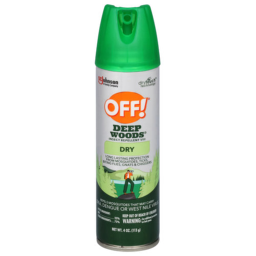 Off! Insect Repellent VIII, Dry