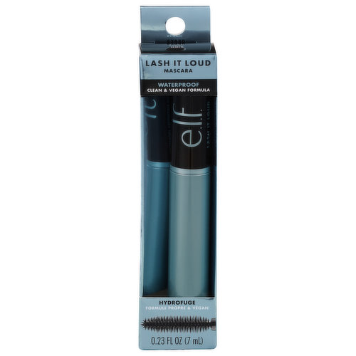 e.l.f. Mascara, Black, Waterproof