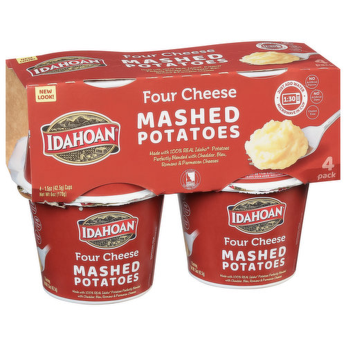 Idahoan Potato Shreds, Triple Cheese