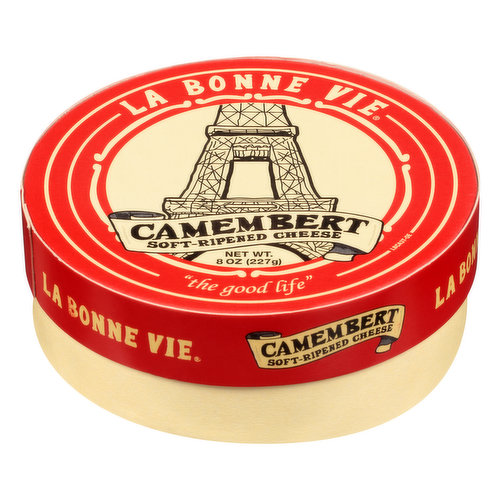 La Bonne Vie Cheese, Soft-Ripened, Camembert