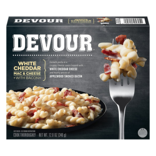 Devour Mac & Cheese, White Cheddar