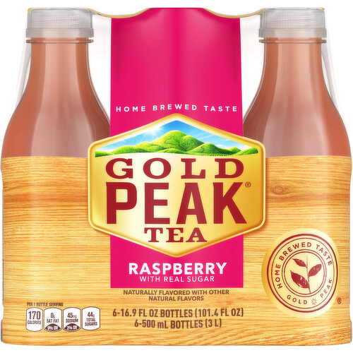 Gold Peak Tea, Raspberry, 6 Pack