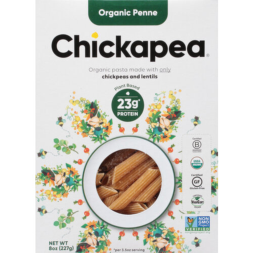 Chickapea Penne, Organic