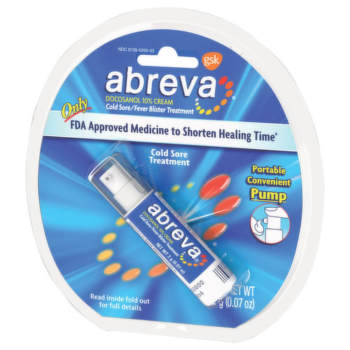 Abreva Cold Sore Treatment - Brookshire's