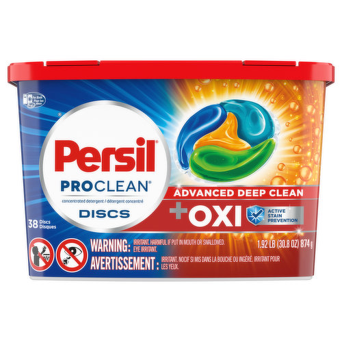 Persil Detergent, Concentrated, Discs