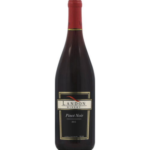 Landon Winery Pinot Noir, 2012