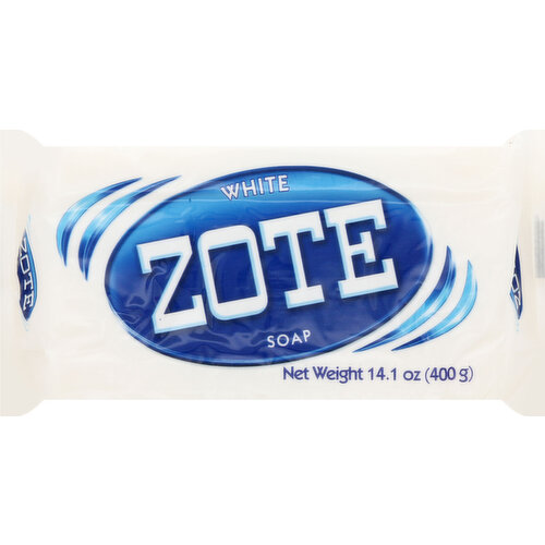 Zote Soap, White