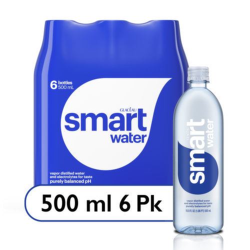 Smartwater, 1.5 L Bottles, 12 Pack