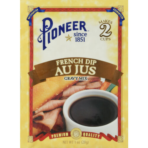 Pioneer Gravy Mix, Au Jus, French Dip