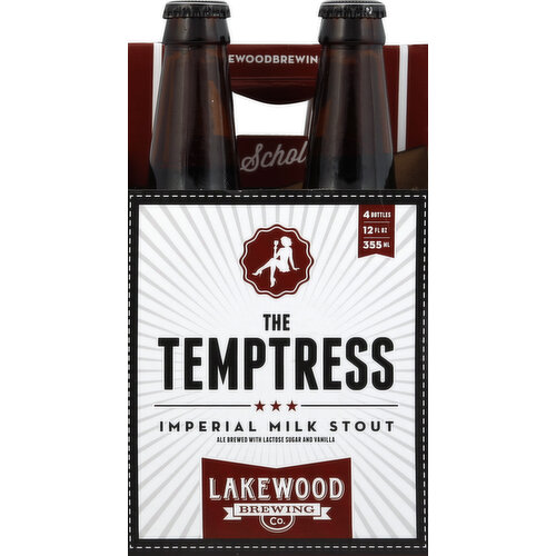 Lakewood Brewing Ale, Imperial Milk Stout, The Temptress