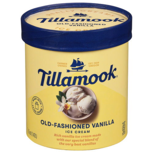 Tillamook Ice Cream, Mint Chocolate Chip - Super 1 Foods