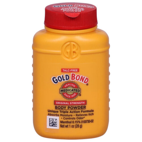 Gold Bond Body Powder, Original Strength, Medicated