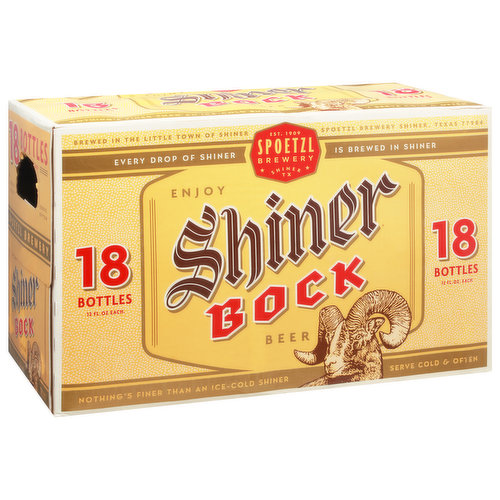 Shiner Beer, Bock