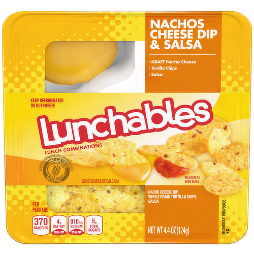 Lunchables Nachos Cheese Dip & Salsa Lunch Combinations - FRESH by Brookshire's