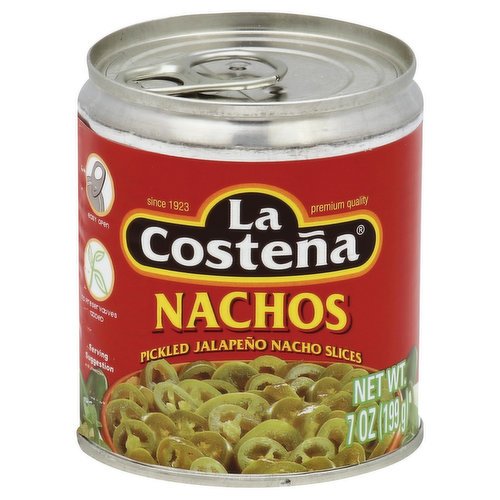 La Costena Jalapeno, Pickled, Nacho Slices