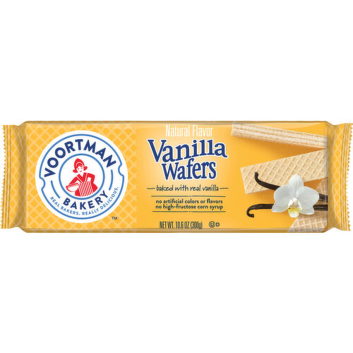 Voortman Bakery Wafers, Vanilla