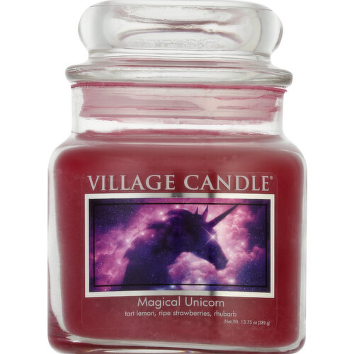 Village Candle Candle, Magical Unicorn