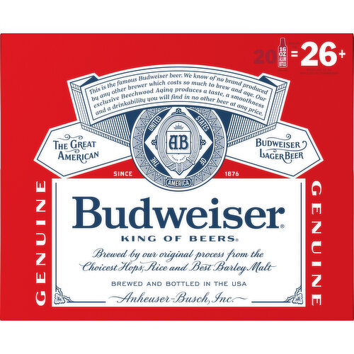 Budweiser Beer, Lager