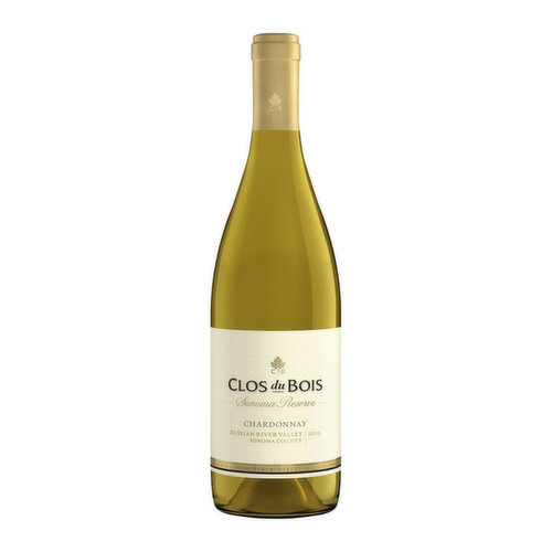 Clos Du Bois Sonoma Reserve Russian River Valley Chardonnay White Wine