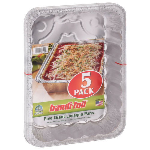 Casserole & Lasagna 2-pk Foil Pan in Disposable Foil Pans from