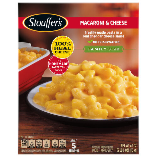 Stouffer's Macaroni & Cheese, Family Size