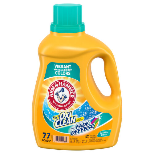 Arm & Hammer Detergent, Stain Fighters, Sparkling Water