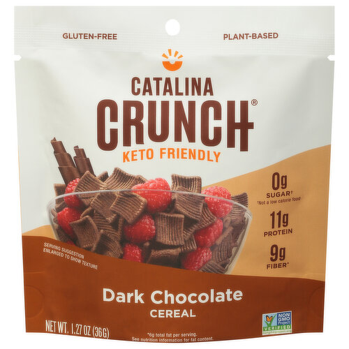 Catalina Crunch Cereal, Dark Chocolate, Keto Friendly