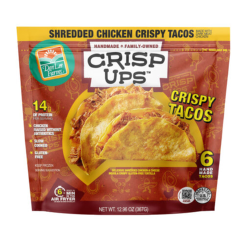 Don Lee Farms Crispy Chicken Tacos