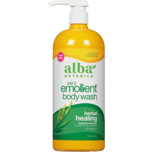 Alba Botanica Emollient Herbal Healing Body Wash