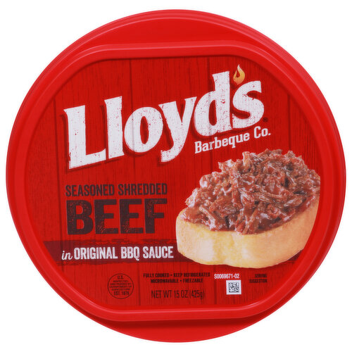 Barbequce Co. Fully cooked. Microwavable. Freezable.