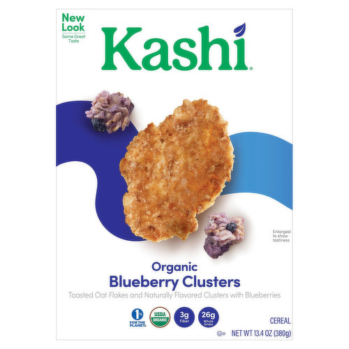 Kashi Cereal, Organic, Blueberry Clusters