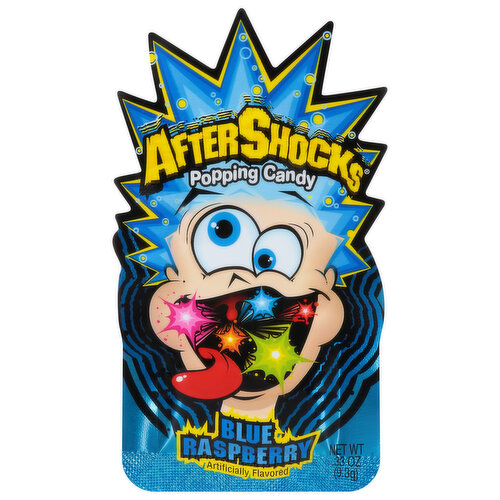 AfterShocks Popping Candy, Blue Raspberry