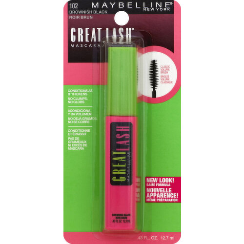 maybelline Mascara, Brownish Black 102