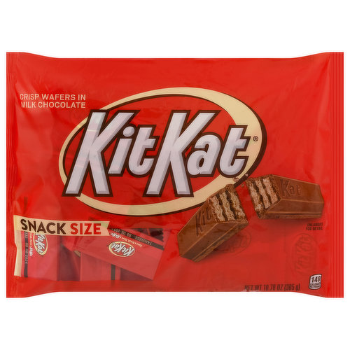 Kit Kat Crisp Wafers, in Milk Chocolate, Snack Size