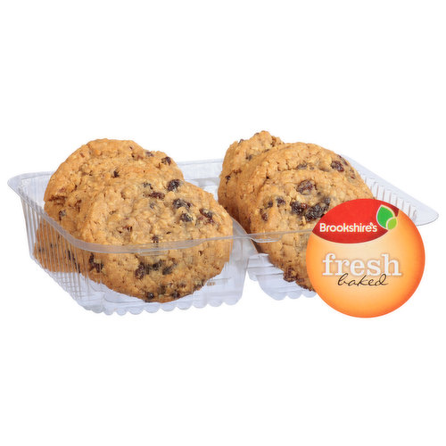 Brookshire's Fresh Baked Oatmeal Raisin Cookies