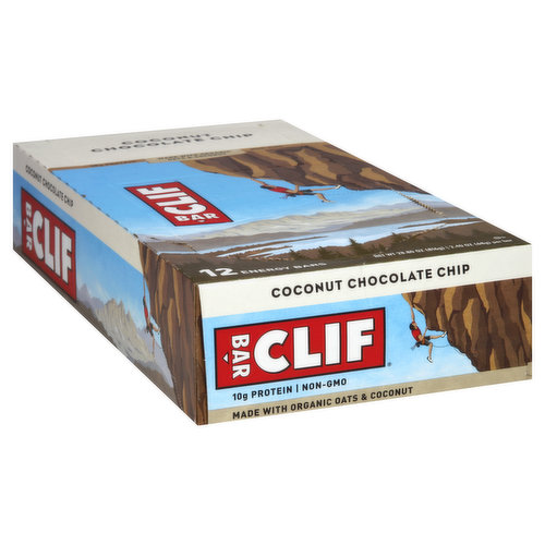 Clif Energy Bars, Coconut Chocolate Chip